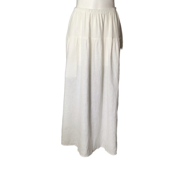 Reformation Brontë Two Piece Linen Midi Skirt Set Nwot - Picture 7 of 15